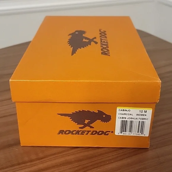 Rocket Dog Cabinjo in Charcoal 10M Women Cabin Joshua Fabric - Picture 15 of 16